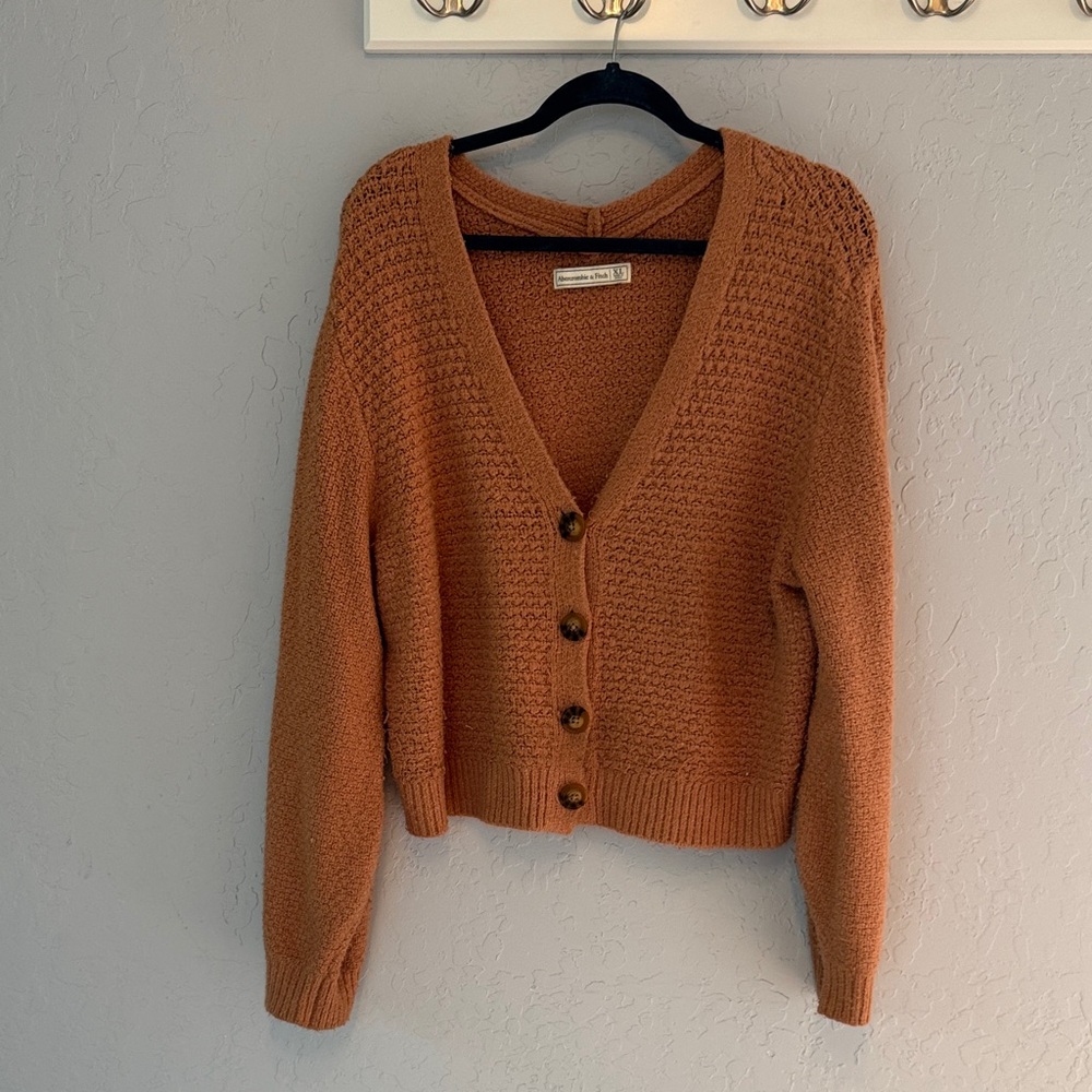 Abercrombie & Fitch Women's Rust Cardigan